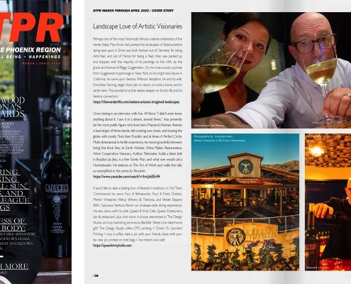 Discover The Phoenix Region Magazine. On The Cover: Maynard Keenan, Lead Singer – Tool